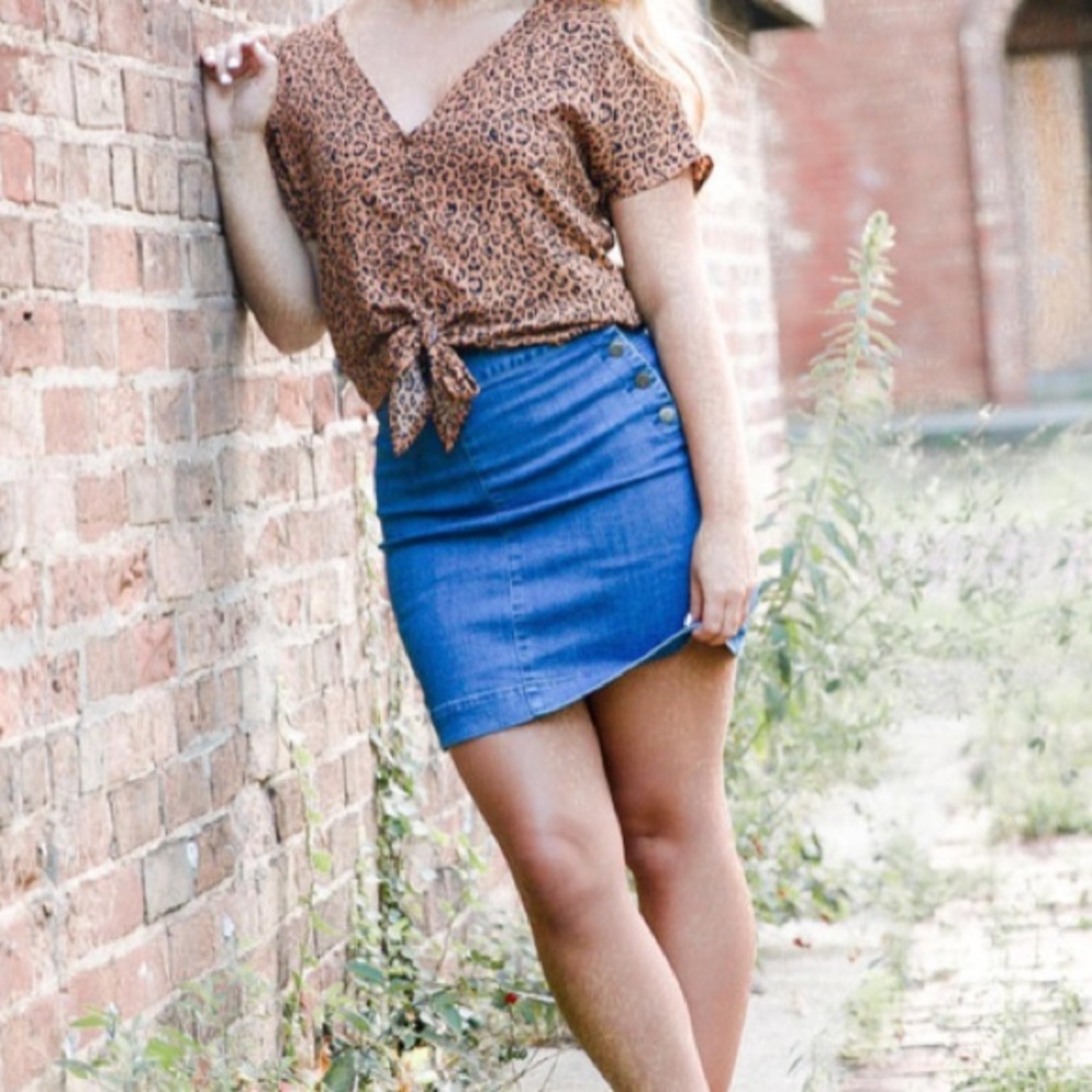 Dry Goods Blue Jean Skirt